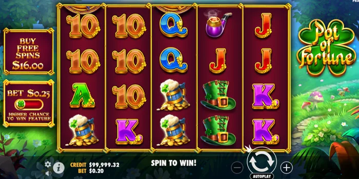Teknik-&-Taktik-Bermain-Slot-Pot-of-Fortune